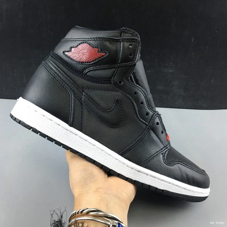 Black Black  High 1 Retro Gym Jordan 555088-060 Red 1028